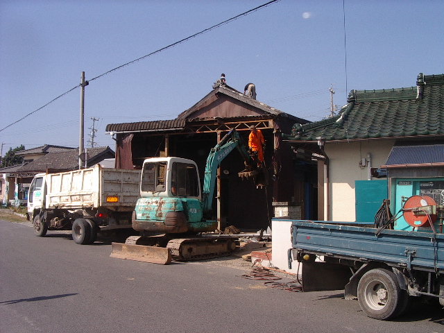 小屋解体