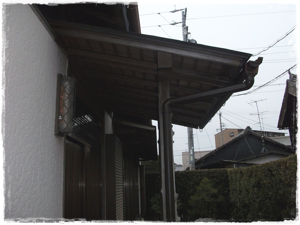 雨樋設置のリフォーム